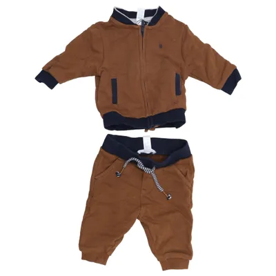 Mjukisset (Brun, Blå) från Obaïbi Bomull, Polyester