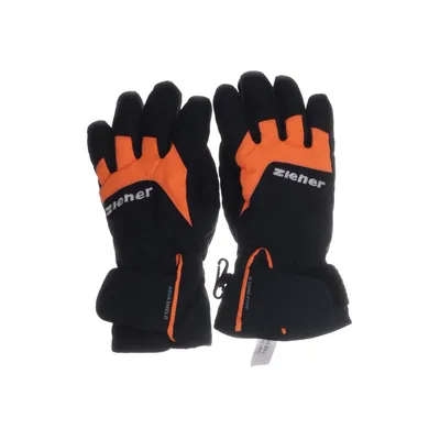 Handskar (Svart, Orange) från Ziener Polyamid, Polyester, Polyuretan