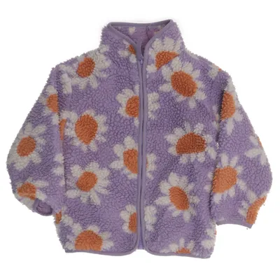 Fleece jas (Lila, Meerkleurig) van Minimarket Polyester