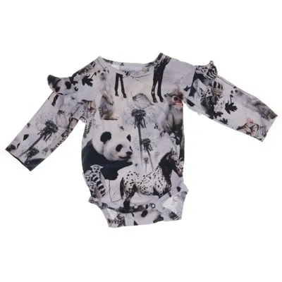 Body (Flerfärgad) från Gugguu Bomull, Elastan