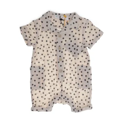 Sparkdräkt (Beige, Svart) från Minimarket Bomull