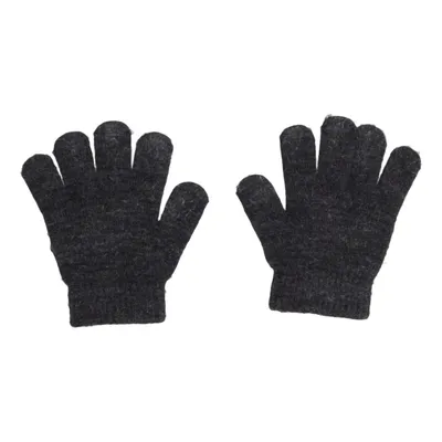 Gloves (Gray) from Jonna Acrylic, Elastane
