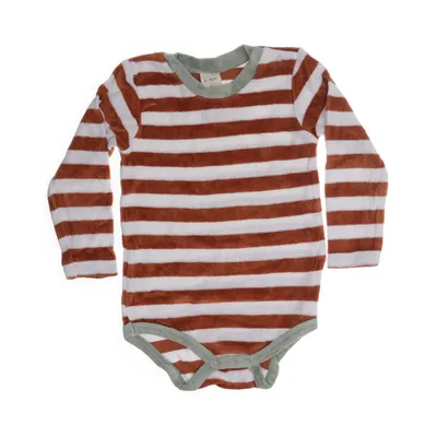 Romper (Bruin, Wit, Groen) van Alana Katoen