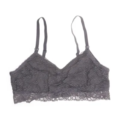 Nursing bra (Gray) from H&M Mama Cotton, Elastane, Polyamide