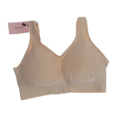 Bralette (Beige) from Midoya Elastane, Polyamide