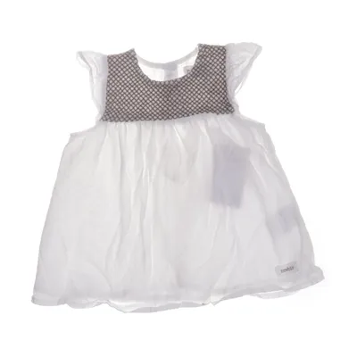 Dress (White) from Newbie by KappAhl Organic cotton