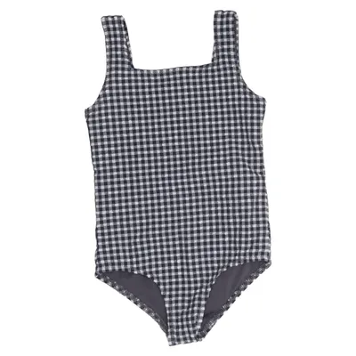 Maillot de bain une pièce (Noir, Blanc) de Konges Sløjd Élasthane, Polyamide, Polyester recyclé