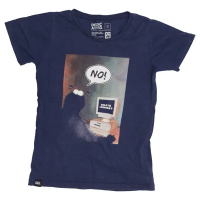 T-shirt (Blå) från Dedicated Ekologisk bomull