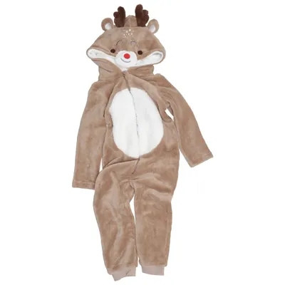 Onesie (Bruin, Wit) van Inextenso Polyester