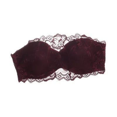 Bandeau bra (Red) from After Eden Elastane, Polyamide