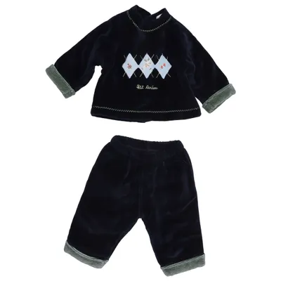 Set (Blauw) van Babylove Katoen, Polyester