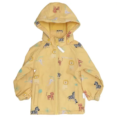 Rain jacket (Yellow, Multicolored) from Nordbjørn Elastane, Polyester