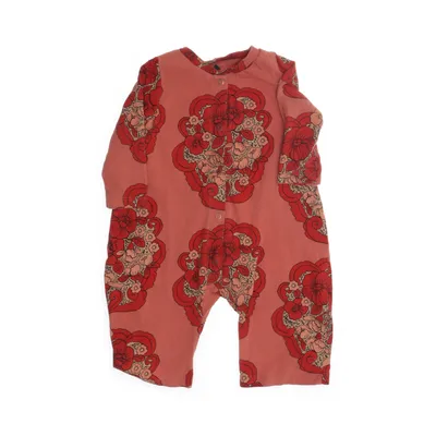 Rompertjes (Roze, Meerkleurig) van Mini Rodini Katoen, Elastaan