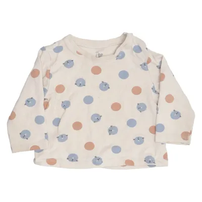 Lange mouwen shirt (Beige, Blauw, Bruin) van ICA I Love Eco Elastaan, Organisch katoen