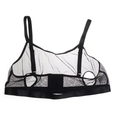 Bralette (Svart) Elastan, Polyester