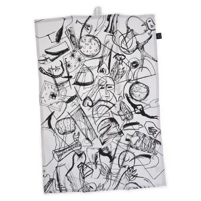 Kökshandduk (Ulrica Hydman) från Kosta Linnewäfveri