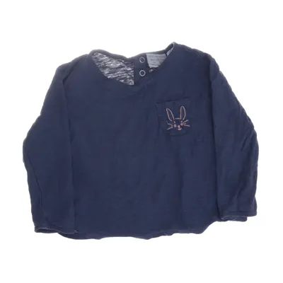 Lange mouwen shirt (Blauw) van Zara BabyGirl Katoen