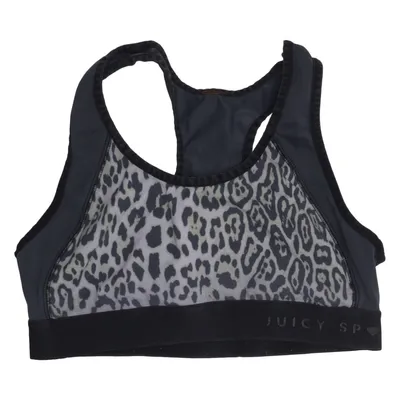 Brassière (Gris, Noir) de Juicy Couture Sport Élasthane, Polyamide