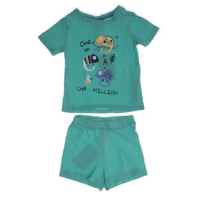 Set (Blå, Flerfärgad) från Pocopiano Ekologisk bomull