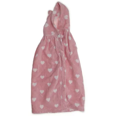 Badponcho (Roze, Wit) van Petit Bateau Katoen