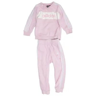 Mjukisset (Rosa, Vit) från Adidas Bomull, Återvunnen polyester