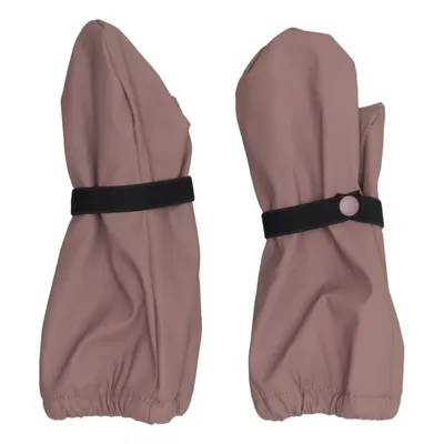 Wanten (Bruin) van Mikk-line Gerecycled polyester