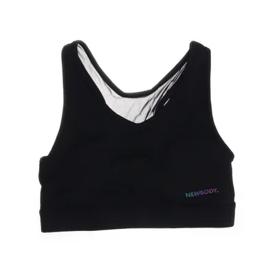 Sport-bh (Zwart) van Newbody Elastaan, Gerecycled polyester
