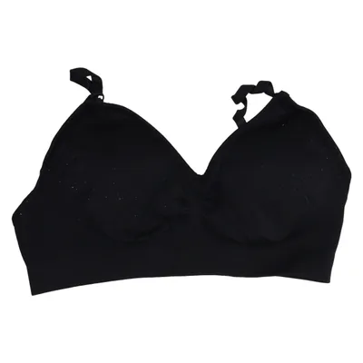 Soutien-gorge d'allaitement (Noir) de In Motion Élasthane, Polyamide