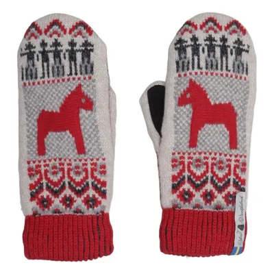 Wanten (Dala Horse) van Öjbro Vantfabrik Merinowol, Suède