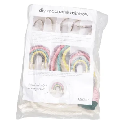 Pyssel (Diy Macrame Rainbow) från Panduro
