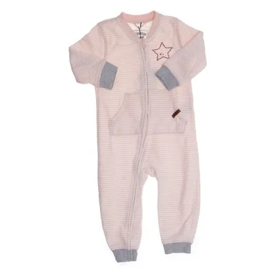 Rompers (Pink, White) from Premium Apparel by Lupilu Cotton, Polyester