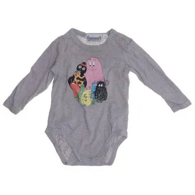 Body (Grå, Flerfärgad) från Barbapapa Bomull, Polyester