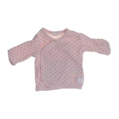 Strickjacke (Pink, Schwarz) von Feetje Elasthan, Bio-Baumwolle
