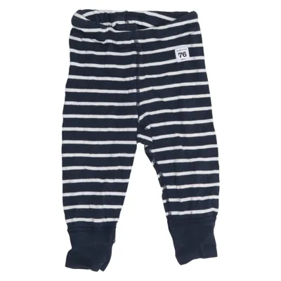 Pantalon de pyjama (Bleu, Blanc) de Polarn O. Pyret Coton