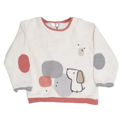 Collegetröja (Beige, Flerfärgad) från Mayoral Newborn Bomull, Elastan