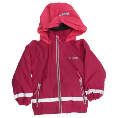 Regenjack (Roze, Grijs) van Tenson Polyester, Polyurethaan