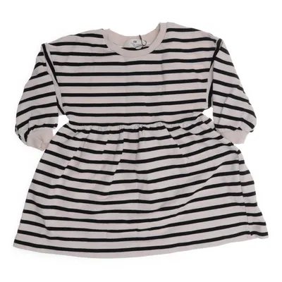 Jurk (Wit, Meerkleurig) van H&M Basic Katoen, Polyester