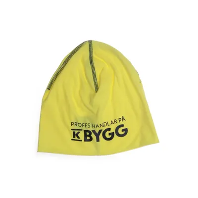 Mössa (Gul) från K-Bygg Bomull, Polyester
