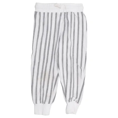 Pantalon de survêtement (Blanc, Gris) de House of Jamie Élasthane, Coton biologique