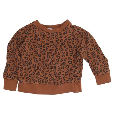 Sweatshirt (Brown, Black) from Lindex Kids Cotton