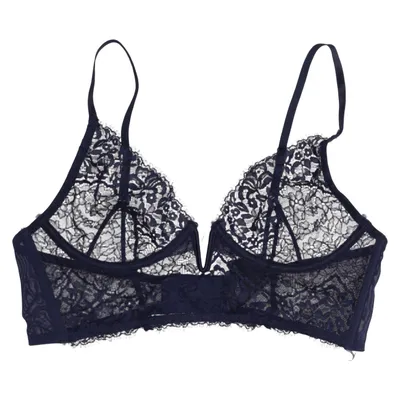 Bra (Blue) from H&M Elastane, Polyamide