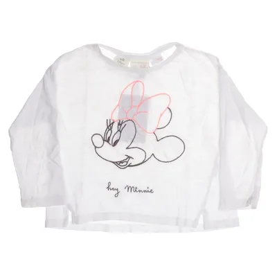 Lange mouwen shirt (Wit, Meerkleurig) van Zara BabyGirl