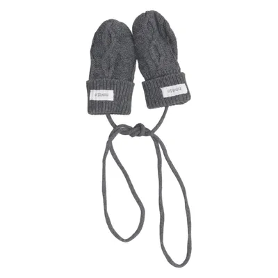 Mittens (Gray) from Newbie by KappAhl Cotton, Polyester