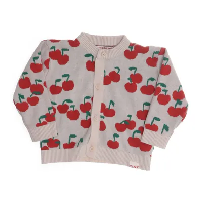 Cardigan (Beige, Red, Green) from Tinycottons Cotton