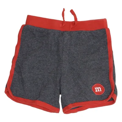 Freizeitshorts (Grau, Rot) von M&M's Baumwolle, Polyester