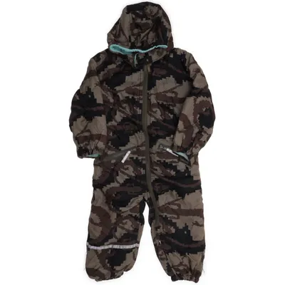 Outdoor overalls  (Grøn, Flerfarvet) fra Minymo Nylon, Polyester
