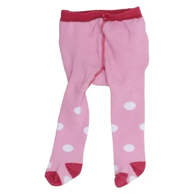 Strumpfhose (Pink, Weiß) von Crossbow Baumwolle, Elasthan, Polyester