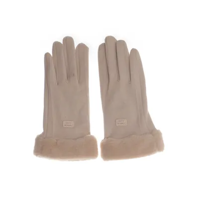 Gloves (Beige) from Fashion Gloves