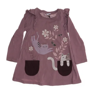 Dress (Purple, Multicolored) from Lindex Kids