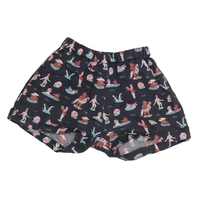Short de pyjama (Noir, Multicolore) de Oeuf Coton